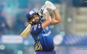 Indian cricketer Rohit Sharma -  a right handed batsman